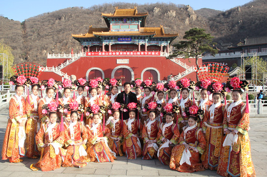 《天下·盤山》大型實景劇即將在盤山景區進行首次公演